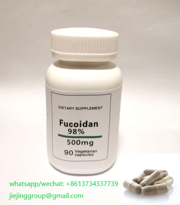 China Suplemento de cápsulas de fucoidan de 500 mg proveedor